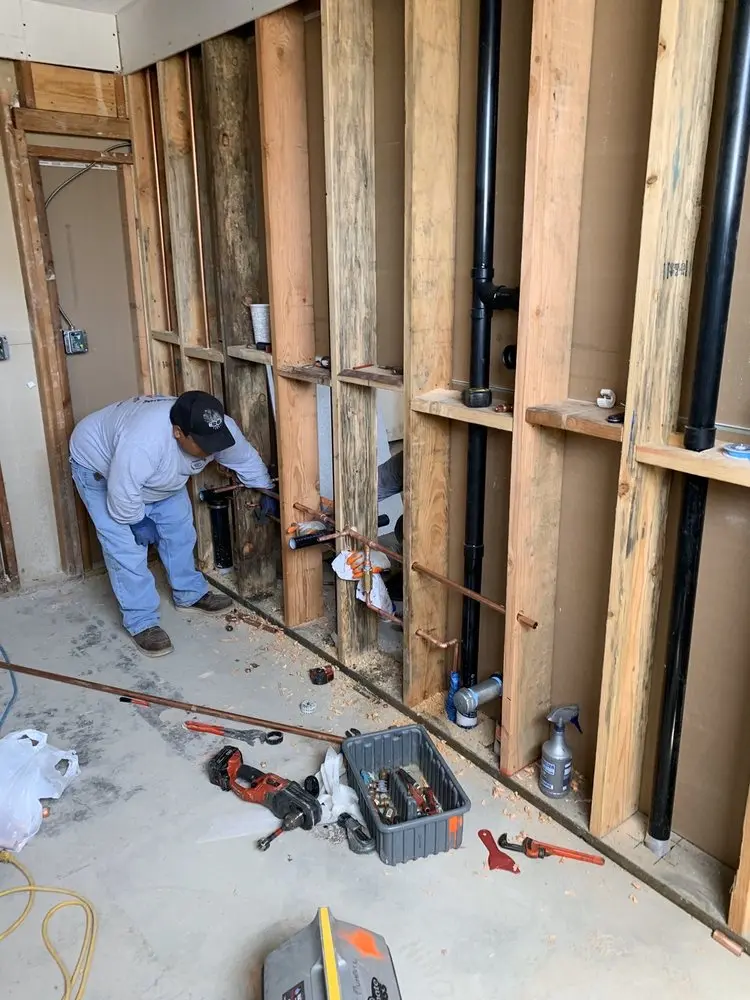Commercial rough-in plumbing for Commercial Plumbing in Manchester Lakes